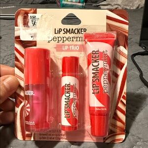 Lip Smacker Peppermint Lip Trio - Red